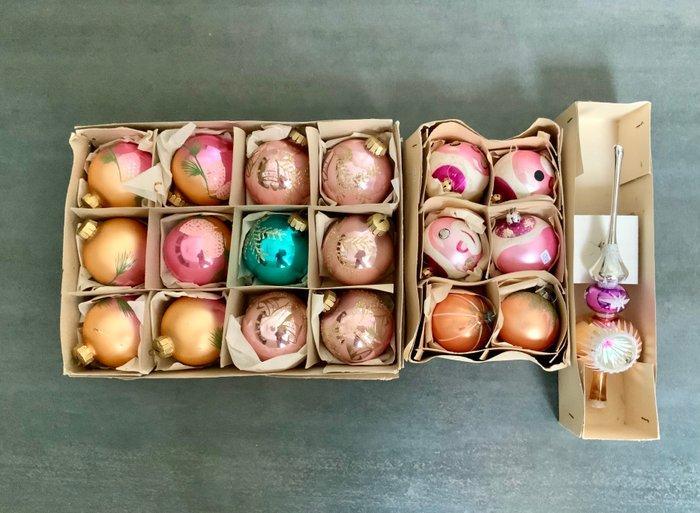 Kerstballen Lauscha Glaswerke (19) - Glas - Kugeln & Spitze, Divers, Noël