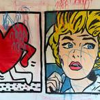 Freda People - Lichtenstein x Haring XL, Antiek en Kunst