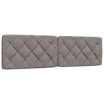 vidaXL Hoofdbordkussen 180 cm stof taupe, Huis en Inrichting, Verzenden, Nieuw