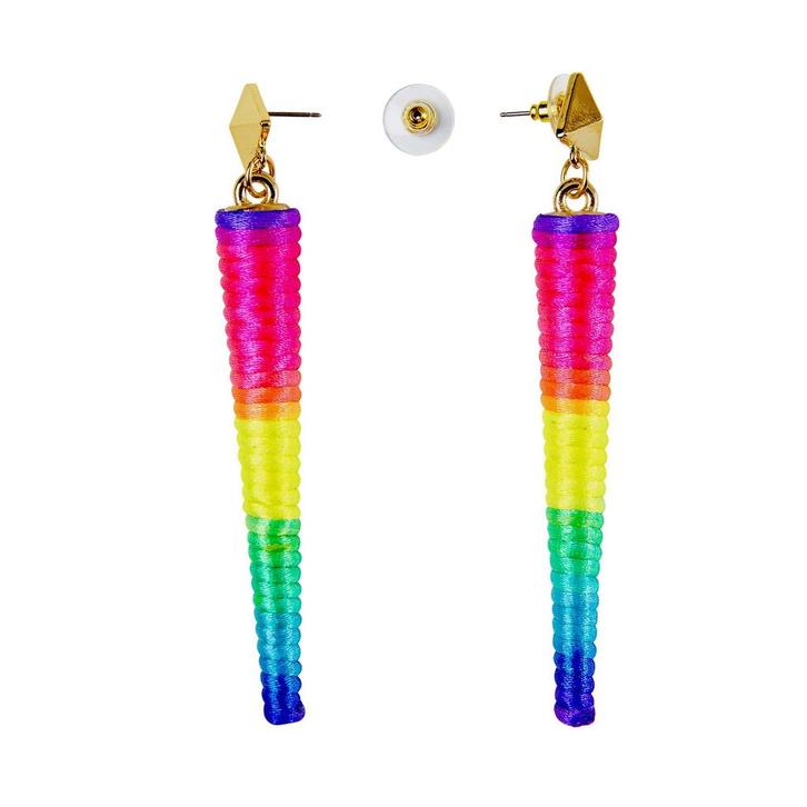 Regenboog Oorbellen, Hobby en Vrije tijd, Feestartikelen, Nieuw, Verzenden