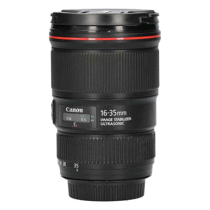 Canon EF 16-35mm f/4L IS USM met garantie, Audio, Tv en Foto, Foto | Lenzen en Objectieven, Verzenden