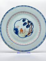 Assiette - Porcelaine - Yongzheng, Herten dans bos, Antiek en Kunst