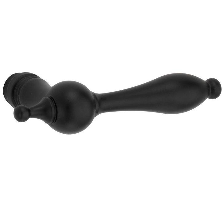 Deurklink Barock mat zwart, Doe-het-zelf en Bouw, Hang- en Sluitwerk, Klink of Kruk, Nieuw, Overige materialen