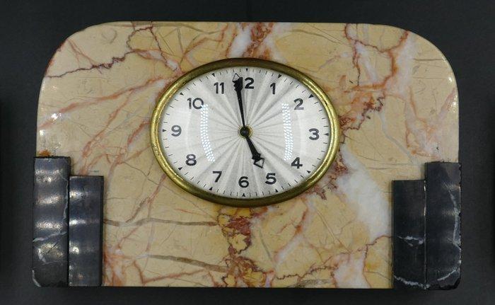 Klok (3) - Art Deco Marmer - 1910-1920, Antiek en Kunst, Antiek | Klokken