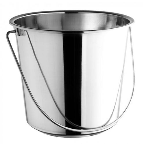 Emmer | RVS | 13L | Ø295x250(h)mm EMGA, Zakelijke goederen, Horeca | Keukenapparatuur, Nieuw in verpakking, Verzenden