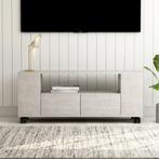 vidaXL Tv-meubel 120x35x48 cm bewerkt hout betongrijs, Verzenden