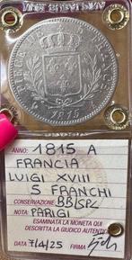 France. Louis XVIII. 5 Francs 1815-A, Paris (Sans Prix de, Postzegels en Munten, Munten | Europa | Euromunten