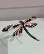 Décoration Adorno, broche papillon dragon, plaqué or. -, Huis en Inrichting, Nieuw