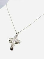 Ketting met hanger - 18 karaat Witgoud - 0.50ct. tw. Diamant