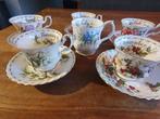 Royal Albert - Tasse et soucoupe (6) - Flowers of the Month