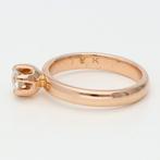 Ring - 18 karaat Roségoud - 0.26ct. tw. Diamant (Natuurlijk), Handtassen en Accessoires, Ringen, Nieuw