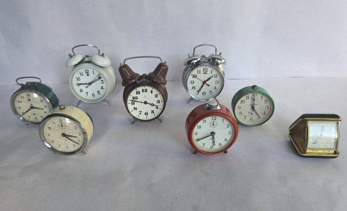 Wekker (8) - Peter Jerger, Jamina en andere - Hout, metaal, Antiek en Kunst, Curiosa en Brocante