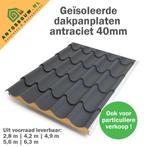 geïsoleerde Dakpanplaten 40 mm dik IN PRIJS VERLAAGD, Bricolage & Construction, Ophalen of Verzenden