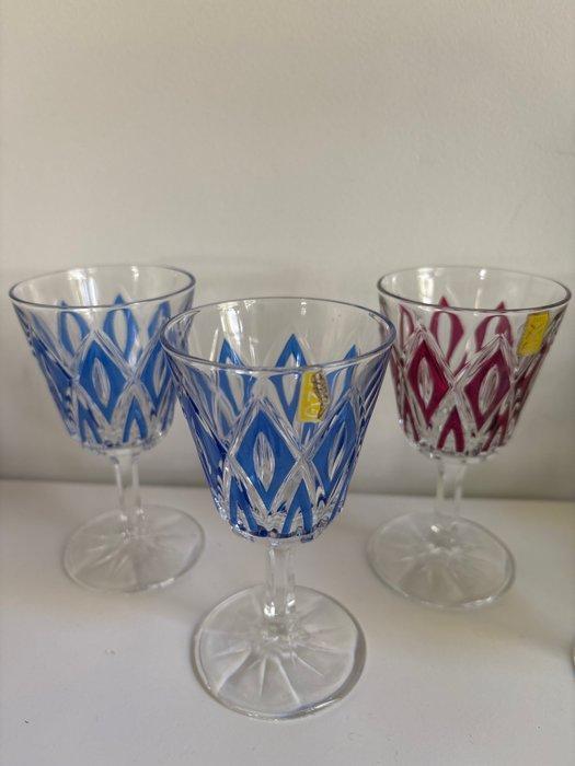 VMC Reims - Drinkset (8) - wijnglas - Kristal, Antiek en Kunst, Curiosa en Brocante