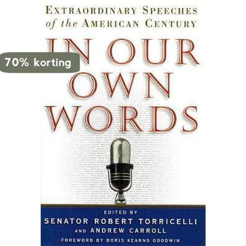 In Our Own Words 9781568362915 Robert G. Torricelli, Boeken, Overige Boeken, Gelezen, Verzenden