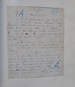 Signé ; Paul Arène - Les chats de M.de. Peiresc. Manuscrit, Nieuw