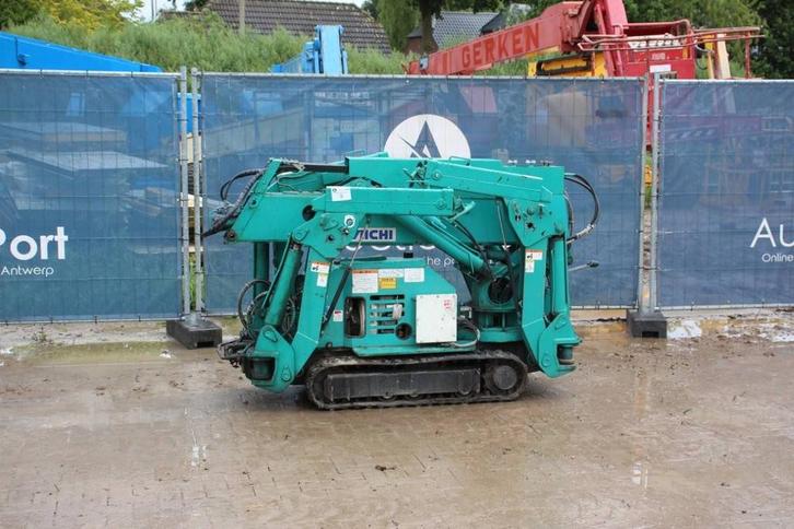 Veiling: Minikraan Aichi UJ012 Benzine 1996, Zakelijke goederen, Machines en Bouw | Kranen en Graafmachines, Ophalen