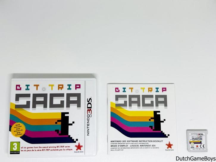 Nintendo 3DS - Bit Trip Saga - EUR, Games en Spelcomputers, Games | Nintendo 2DS en 3DS, Gebruikt, Verzenden