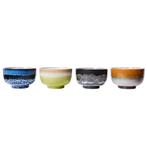 HKliving - 70's Ceramics Kom 4-pack - Hk Living Kommen - Ser, Verzenden, Nieuw