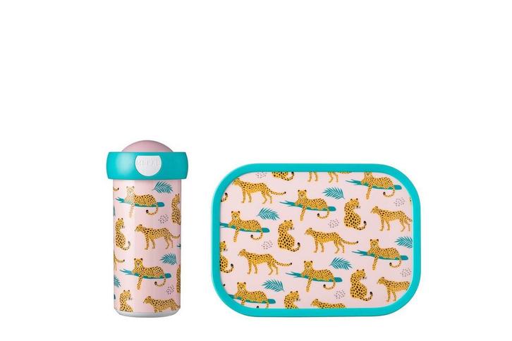 Mepal Lunchset Campus Schoolbeker+Lunchbox Leopard, Hobby & Loisirs créatifs, Articles de fête, Envoi