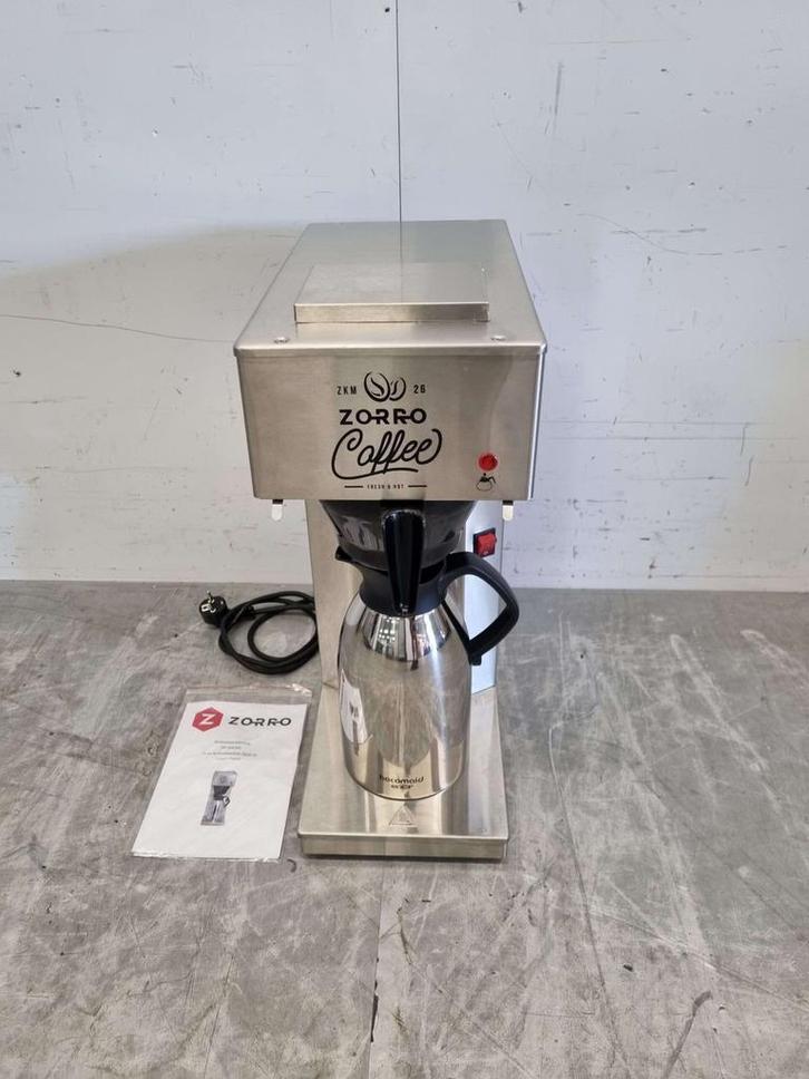 RVS Zorro Koffiemachine Koffieautomaat 230V Horeca, Zakelijke goederen, Horeca | Keukenapparatuur, Ophalen of Verzenden