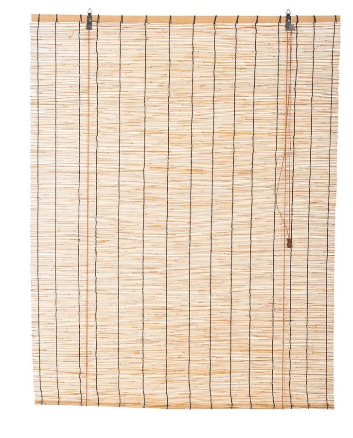 Rolgordijn riet 120 x 220 cm, Huis en Inrichting, Stoffering | Gordijnen en Lamellen, Verzenden
