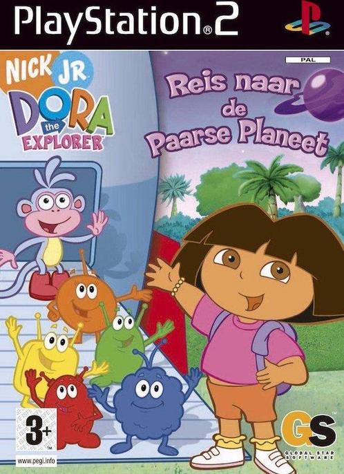 Dora the Explorer Reis naar de Paarse Planeet (PS2 Games), Consoles de jeu & Jeux vidéo, Jeux | Sony PlayStation 2, Enlèvement ou Envoi