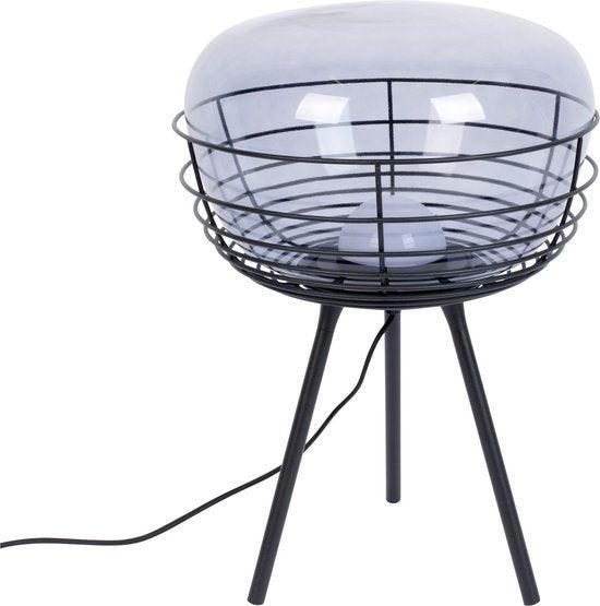 2dekans | Zuiver Smokey Tafellamp Zwart - 230 V - 7W -, Huis en Inrichting, Lampen | Losse lampen, Ophalen of Verzenden