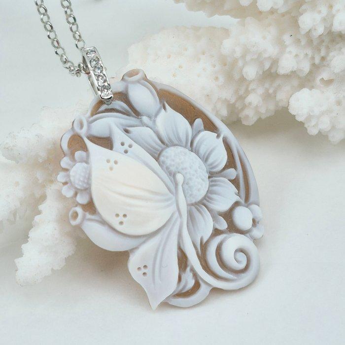 Argent - Camée - Camée incisé à la main, Antiek en Kunst, Curiosa en Brocante