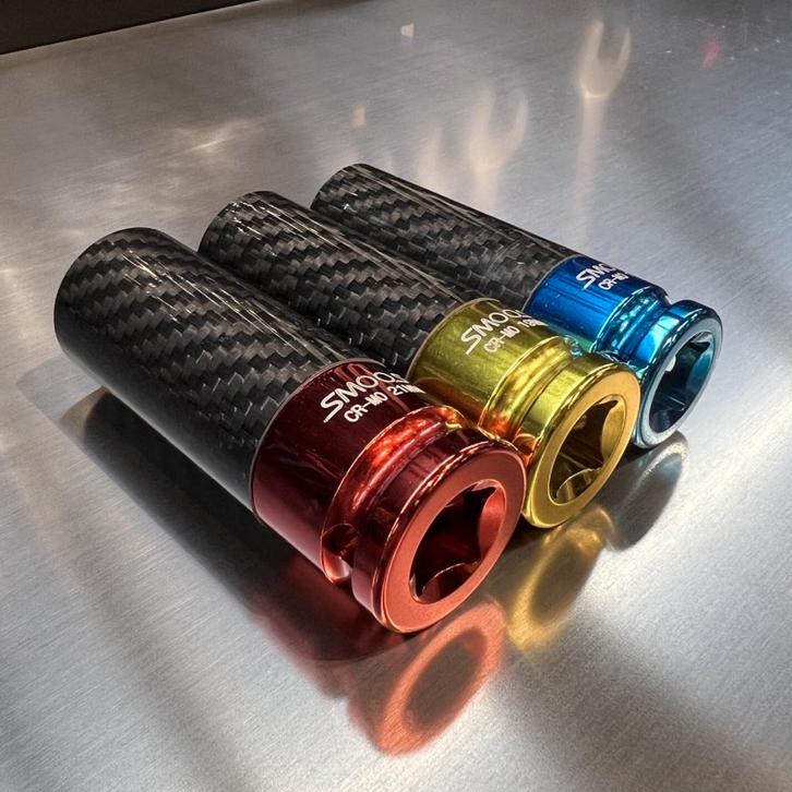 Smoos Doppenset met carbonhuls - Smoos, Doe-het-zelf en Bouw, Gereedschap | Handgereedschap, Ophalen of Verzenden