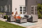 Exotan Rhodos loungeset ash grey *Showroommodel |, Nieuw