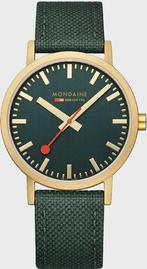 Mondaine - Swiss Made - Gold - Railway Official - NEW - Sans, Nieuw