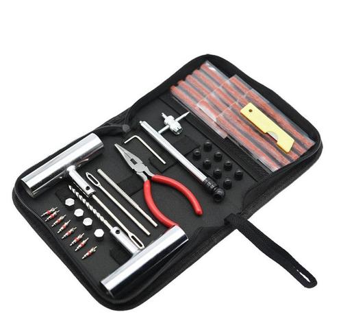 Banden reparatie set Proppen set – inclusief stevige tas, Auto-onderdelen, Overige Auto-onderdelen, Nieuw, Universele onderdelen