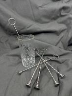 Bestekset (6) - Art Deco-barbenodigdheden - Verzilverd -