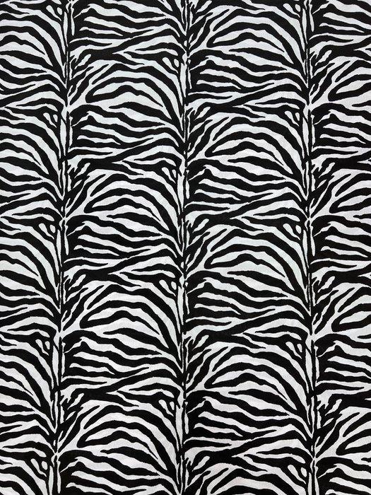 zebra-bekledingstof - Textiel - 280 cm - 250 cm, Antiek en Kunst, Antiek | Tapijten, Tafelkleden en Textiel