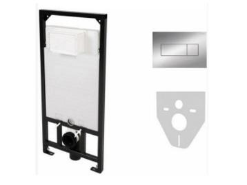 Veiling - Deante Jasmin Toilet Inbouwset + Drukknop beschikbaar voor biedingen