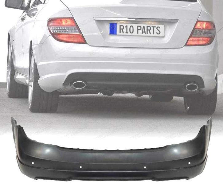 PARE-CHOCS ARRIERE MERCEDES CLASSE C W204 12-15 LOOK AMG PDC, Autos : Pièces & Accessoires, Carrosserie & Tôlerie, Envoi