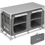 tectake Campingkast 97x47,5x56,5cm - grijs, Verzenden, Nieuw