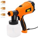 vidaXL Verfspuit elektrisch met 3 mondstukken 500 W 800 ml, Doe-het-zelf en Bouw, Gereedschap | Handgereedschap, Verzenden, Nieuw