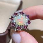 ***GEEN VEILINGRESERVE*** Opal Statement Ring met geslepen