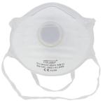 Masque à poussière fine ffp1 avec valve lot de 3 - kerbl