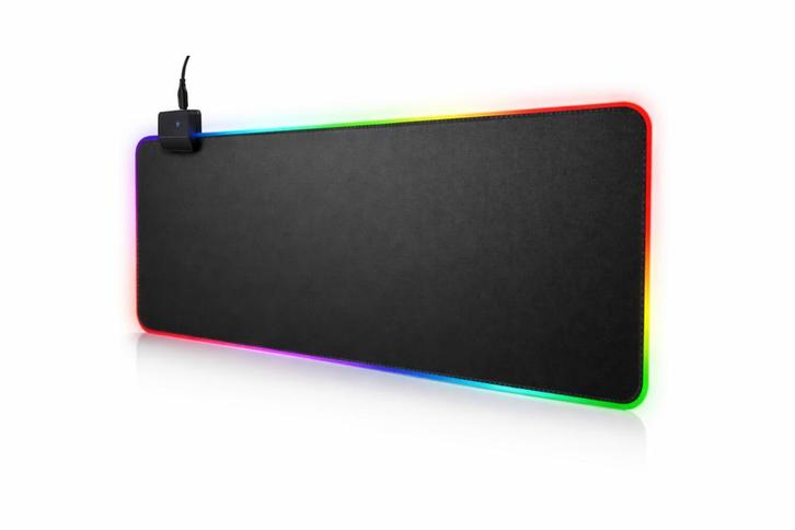 DrPhone QWR Muismat – 300x700x4mm - Muismat – RGB LED, Games en Spelcomputers, Spelcomputers | Overige Accessoires, Nieuw, Verzenden