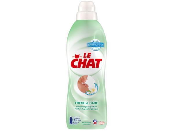 Veiling - 10x Le Chat Fresh & Care Wasverzachter - 880 ml, Huis en Inrichting, Schoonmaakartikelen
