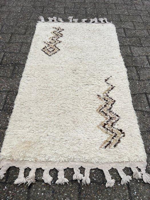 Berber - Vloerkleed - 140 cm - 80 cm - Berberse Marokko, Huis en Inrichting, Stoffering | Tapijten en Vloerkleden