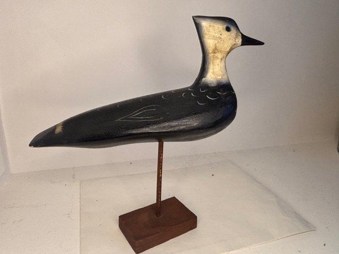 Lokeend - Rare Hand-Carved Lapwing Decoy – circa 1920/1940 –, Antiek en Kunst, Curiosa en Brocante