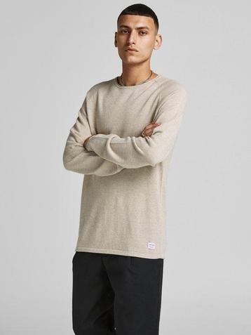 JACK&JONES JJEHILL KNIT CREW NECK NOOS Heren Trui - Maat S beschikbaar voor biedingen