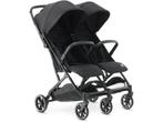 Deryan Rolo X2 - Dubbele Buggy - Compact vouwbaar - Zwart, Verzenden