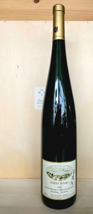 2005 Fritz Haag, Braunberger Juffer Sonnenuhr Riesling, Long, Verzamelen, Wijnen
