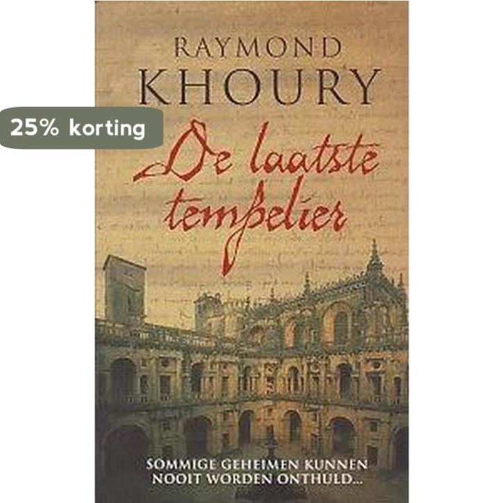 LAATSTE TEMPELIER 9789085641872 R. KHOURY, Boeken, Romans, Zo goed als nieuw, Verzenden