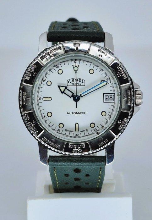 Camel Trophy - Vintage Worldtime Diver - Zonder Minimumprijs, Handtassen en Accessoires, Horloges | Heren